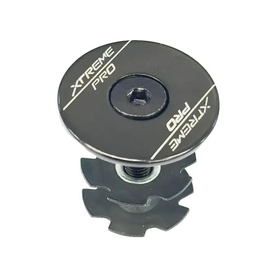 FSA Star Nut Assembly Black Xtreme Top Cap 1.1/8 inch