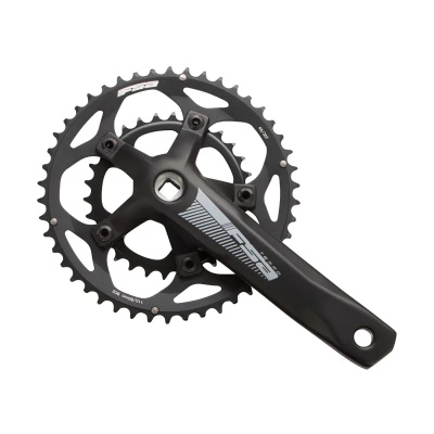 FSA Tempo Adventure JIS 2x10 46/30t 170mm Chainset In Black