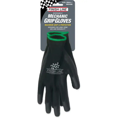Finish Line Mechanic Grip S/M Gloves