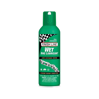 Finish Line Wet Chain Lube Aerosol - 240 ml