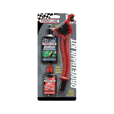 Finish line maintenance Starter Kit - Degreaser/Dry Lube/Grunge Brush