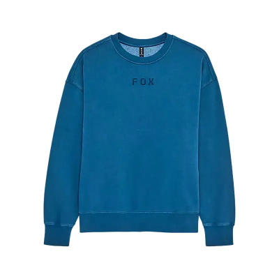 Fox Wordmark Oversized Fleece Crew