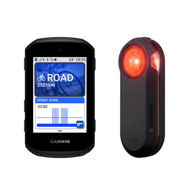 Garmin Edge 550 GPS Cycling Computer and Varia RTL515 Radar Rear Light Bundle