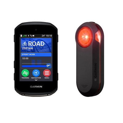 Garmin Edge 850 Touchscreen GPS Cycling Computer and Varia RTL515 Radar Rear Light Bundle