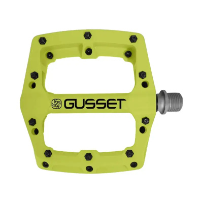Gusset Slim Jim Thermoplastic Nylon Platform Pedals 9/16