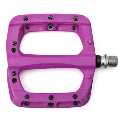 HT PA-03A Glass Reinforced Nylon Platform Cr-Mo Axles Replaceable Pin Pedals