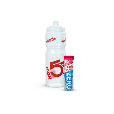 High5 Drinks Bottle 750ml + 10x ZERO Tabs OL Pack