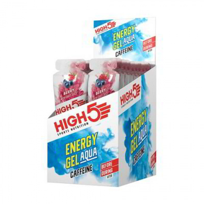 High5 Energy Gel Aqua Caffeine 66g - Box of 20
