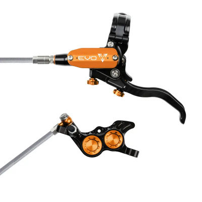 Hope Brake EVO GR4 - No Rotor - BRAIDED - Right Hand