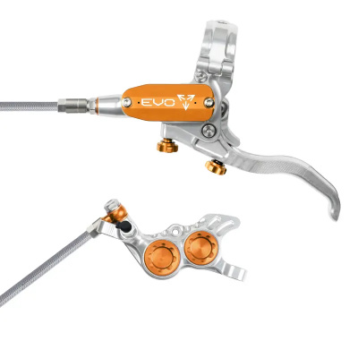 Hope Brake EVO GR4 - No Rotor - BRAIDED - Right Hand