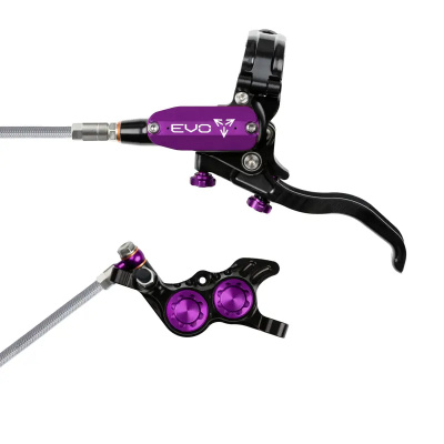 Hope Brake EVO GR4 - No Rotor - BRAIDED - Right Hand