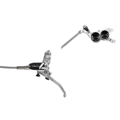 Hope Tech 4 V4 No Rotor Braided Right Hand Brake