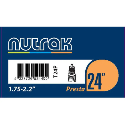 Inner Tube Nutrak 24x1.75-2.125 inch with a 39mm Presta Valve