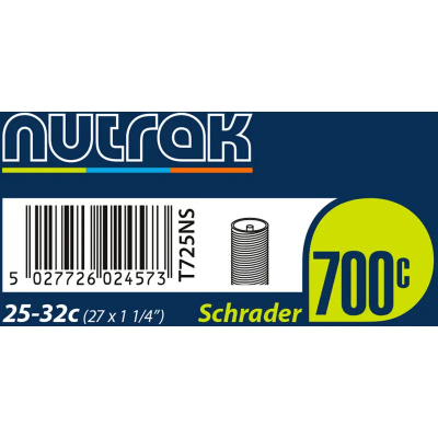 Inner Tube Nutrak 700 x 25-32c with Schrader Valve