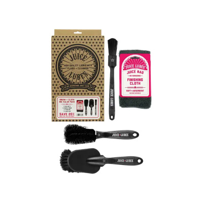 Juice Lubes Brush and Cloth Pack Mixed Bundle