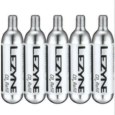 Lezyne 20g Threaded CO2 Cartridge Pack of 5