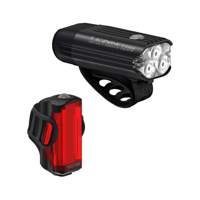Lezyne Radar React System - React Drive Front with Radar Drive Rear