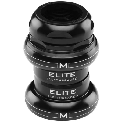 M-Part Elite Headset 1-1/8in Threaded Black EC34/28.6 26TPI EC34/30