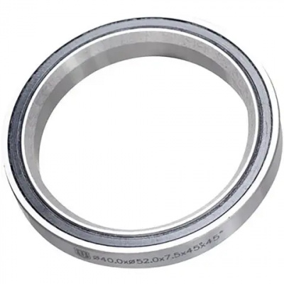 M Part Headset Bearing 40.0x52.0x7.5mm 45/45 Degrees in Silver