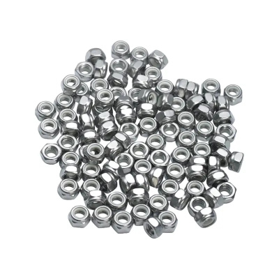 M Part M5 Nyloc Stainless Steel Nuts x 100