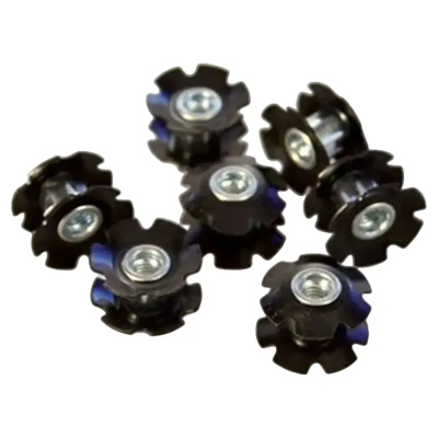 M Part Star Nuts 1-1/8 inch 25.4mm Pack of 10