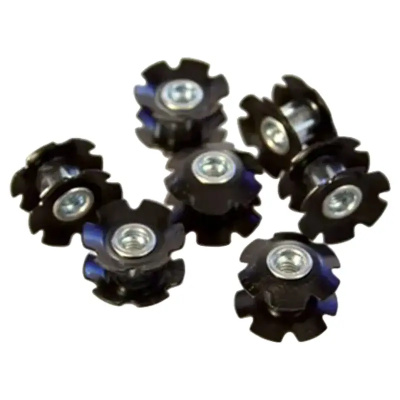 M Part Star Nuts 22.2mm 1 inch Pack of 10