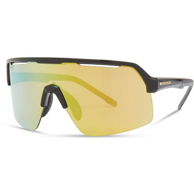 Madison Crypto Air Gloss Black Sunglasses with Bronze Mirror Lens