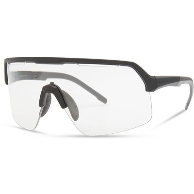 Madison Crypto Air Matt Black Sunglasses with Clear Lens
