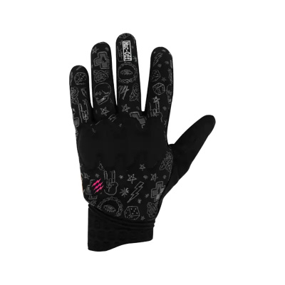 Muc-Off D30 Rider Full Finger Gloves In Punk