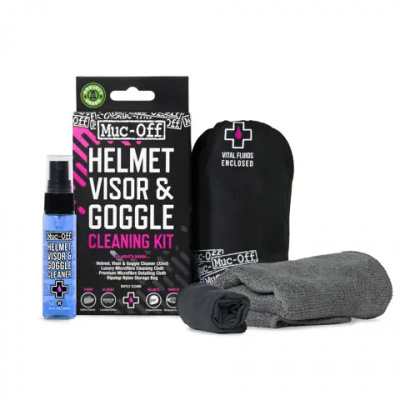Muc-Off Visor Lens + Goggle Cleaning Kit