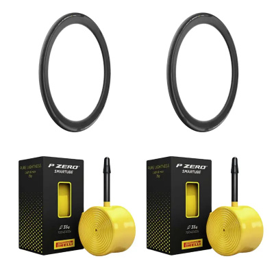 Pair of Pirelli P ZERO Race TLR RS 700c SmartEVO SpeedCORE Tyres