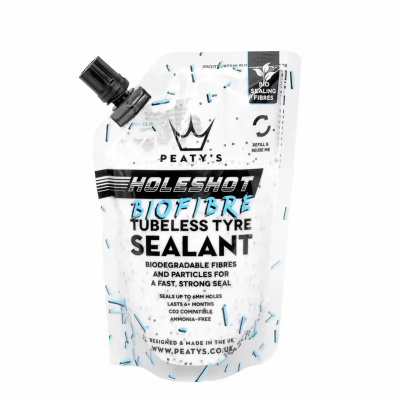Peatys Holeshot BioFibre Tubeless Tyre Sealant 120ml