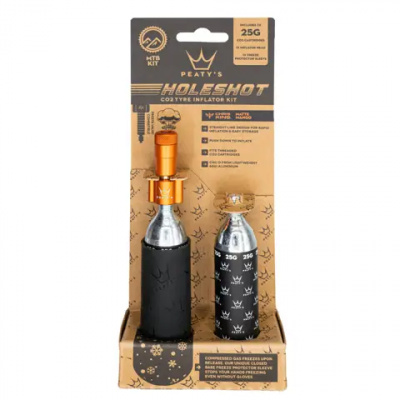 Peaty's Holeshot CO2 Tyre Inflator - MTB - 25g