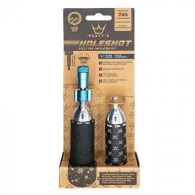 Peaty's Holeshot CO2 Tyre Inflator - MTB - 25g