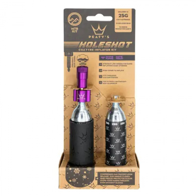 Peaty's Holeshot CO2 Tyre Inflator - MTB - 25g
