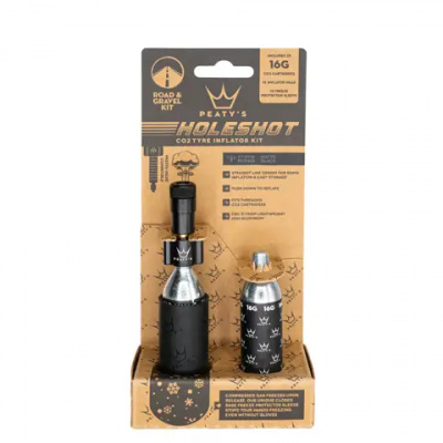 Peaty's Holeshot CO2 Tyre Inflator - Road and Gravel - 16g