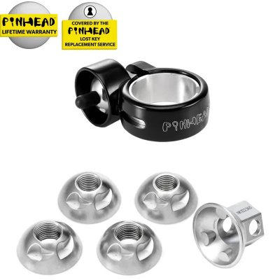 Pinhead Solid Axle Wheel/Seatpost Lock Pack