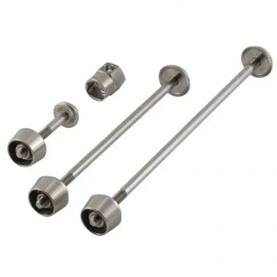 Pitlock Front Wheel + Rear Wheel + Seat Post Set