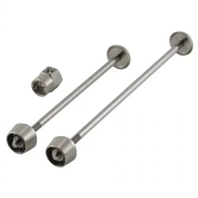 Pitlock Set 03: Front Wheel + Rear Wheel