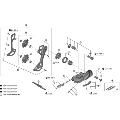 RD-M8250-SGS plate assembly SGS