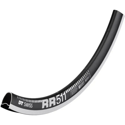 RR 511 SBWT 28 hole Presta-drilled black