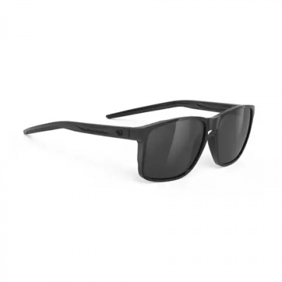 Rudy Project Overlap RP Optics Sunglasses In Black Gloss/Smoke Black