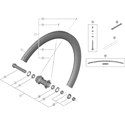 SHimano WH-R9270-C36-TL-F valve unit