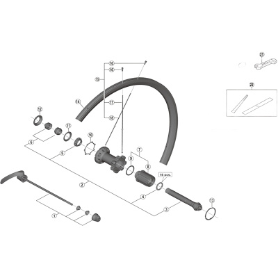 SHimano WH-RS700-C30-TL-R valve unit