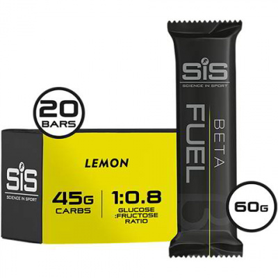 SIS Beta Fuel Energy Chew - Box of 20 x 60g - Lemon