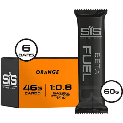 SIS Beta Fuel Energy Chew - Box of 6 x 60g - Orange