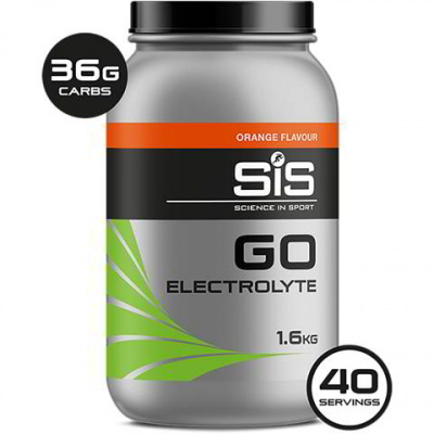 SIS GO Electrolyte Drink Powder - 1.6 kg Tub - Orange