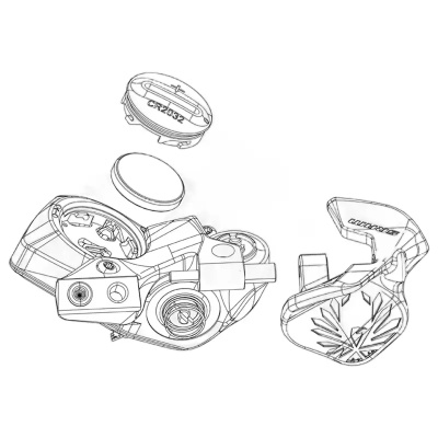 SRAM AXS Ultimate HMI Module Bolt-On Cover Kit