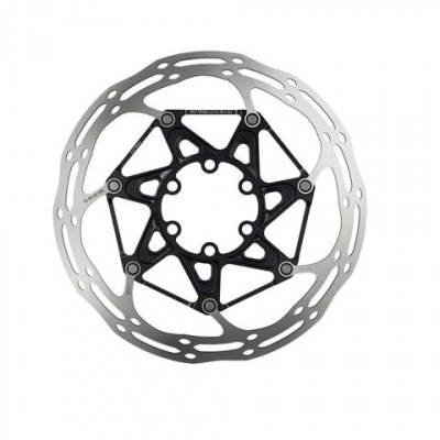 SRAM Centerline X 2 Piece 180mm Rotor Black/Silver