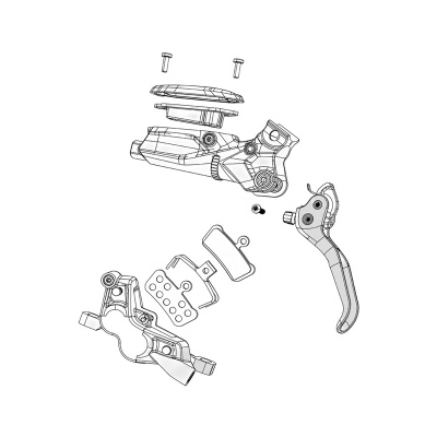 SRAM Disc Brake Lever Blade Kit V2
